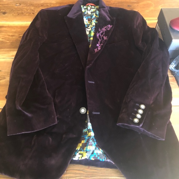 Robert Graham Velvet Jacket - Picture 1 of 3